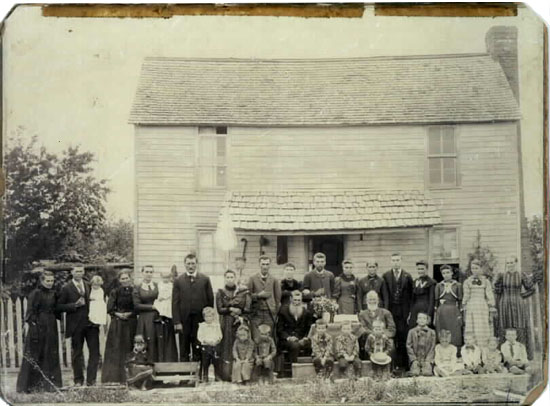 WILKEY, GARRISON, Etc. Family, ca 1896